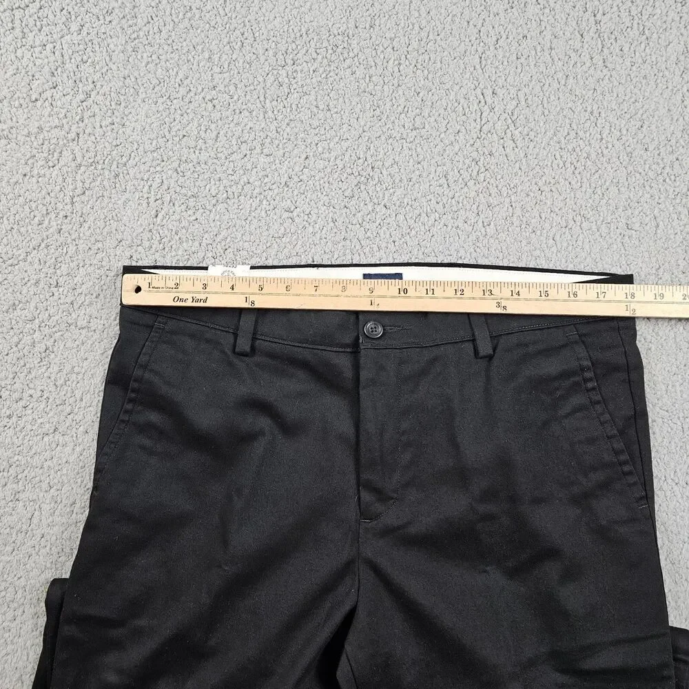 Dockers Easy Khaki Pants Mens 36x31* Black Slim Fit Golf Performance Stretch